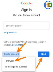 Email id create kaise karte hai Create new gmail account1