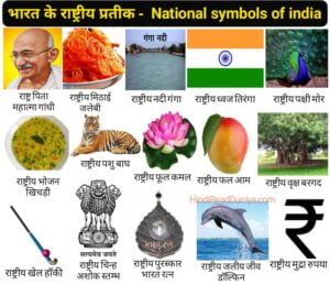 भारत के राष्ट्रीय प्रतीकों की सूची, National symbols of india in hindi with image