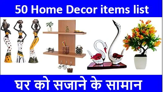 Danh sách home decor items list cho trang trí nhà của bạn